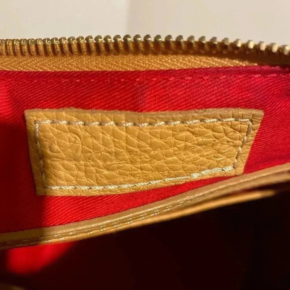 Dooney & Bourke vintage beige canvas satchel bag - Picture 9 of 16